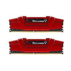   DDR4 2  8GB 2400MHz G.Skill Original RipjawsV Red (F4-2400C15D-16GVR)