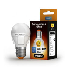 Videx LED, E27, 6W, G45 ( 60W), 3000K ( ),  + (VL-G45-06273)