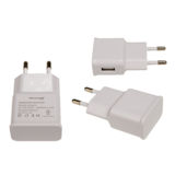 Зарядное устр-во USB 220В Grand-X 5V 1A (CH-765) БЕЛЫЙ, с защитой от перегрузки