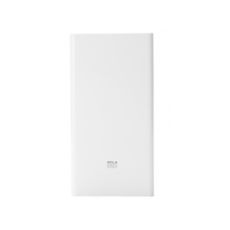   (Power Bank) XIAOMI Mi20000 mAh White ORIGINAL ( (3.6A, 2USB 1A/2.4A ) White (YDDYP01)