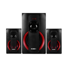   2.1 SVEN MS-304 (black) 20W Woofer + 2*10W speaker, BT,FM, SD, LED display, 