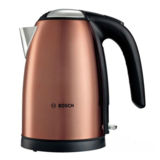 Чайник Bosch TWK 7809, 2200Вт, 1.7л, дисковый, бронзовый/черный