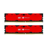 Модуль памяти DDR4 2 х 8GB 2400MHz Goodram Iridium Red (IR-R2400D464L15S/16GDC)