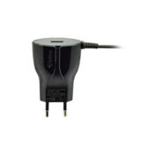 Зарядное устр-во USB 220В Gelius Ultra Edition USB + MicroUsb 1,5A Black 1.2m