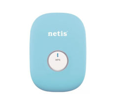  NETIS E1+ Blue Range Extender, 300Mbps, travel Router   