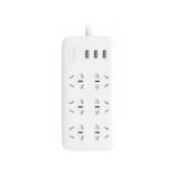 Фильтр сетевой XIAOMI CX86-1QM MI POWER STRIP (NRB4009CN) 6 розеток + 3 USB-port white