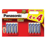 Батарейка R6 Panasonic Pro Power щелочная LR6PPG/8BW Spider-Man, AA/(L)R6, блистер 8шт, Belgium