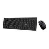 Комплект Genius SlimStar 8008 Black WL Ukr (беспроводной комплект клавиатура+мышь) 31340001413