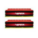 Модуль памяти DDR4 2 х 8GB 3000MHz Patriot VIPER4 Black-Red (PV416G300C6K)