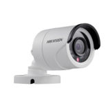 Наружная видеокамера HDTVI HikVision DS-2CE16D0T-IRF (1080p мультиформатная Turbo HD видеокамера; Поддержка форматов: TVI/AHD/CVI/CVBS; Чувствительность: 0.01 Лк/F1.2(день), 0 Лк c Ик; Объектив: f=3.6 мм (угол обзора 82°); Функции: день/ночь (ICR), SMART ИК; 1-TurboHD выход; Ик подсветка 20 метров; IP66, DC 12В/4Вт, ф70х150мм, 400г)