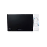 Микроволновая печь Samsung GE711KR/BWT, 20л, 800/1150Вт, гриль, механика, внутреннее покрытие био-керамика, дверца открывается кнопкой, белый
