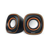 Акустическая система 2.0 REAL-EL S-15 (black) 2*2W speaker, mini-jack 3,5/USB