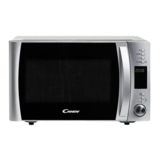 Микроволновая печь Candy CMXW 22 DS, 22л, 800Вт, тактовая, таймер, дверца открывается за ручку, серебристый