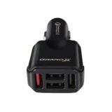 Автомобильное зарядное Grand-X CH-09 Quick Charge 1xUSB QС3.0 3.6V-12V 3A-1,5A, 3xUSB 5V 4,8A