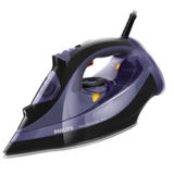 Утюг Philips Azur Performer Plus GC4525/30, 2600Вт, автоотключение, паровой удар 200г/мин, защита от накипи, система "капля-стоп", самоочистка, подошва T-ionicGlide, фиолетовый/черный
