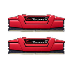  ' DDR4 2  4GB 2400MHz G.SKILL RipjawsV Red colour (F4-2400C15D-8GVR)