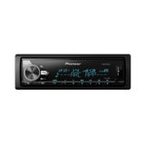 Автомагнитола Pioneer MVH-X585 BT(2 USB-вход,Aux-вход,Поддержка iPod,1DIN,Фильтр низких частот,входная мощность 4х50W,Bluetooth)