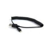 Кабель USB 2.0 Lightning - 1.5 м Cablexpert CC-LMAM-1.5M для iPhone 5/5s/6/IPAD4 спиральный