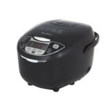 Мультиварка MOULINEX Fuzzy Logic MK708832, 750Вт, 5л, дисплей, антипригарная чаша, 25 программ, жарка, йогурт, выпечка, варенье, функции: отсрочка старта, поддержка температуры, мультиповар, черный