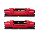Модуль памяти DDR4 2 х 4GB 2400MHz G.SKILL RipjawsV Red colour (F4-2400C15D-8GVR)