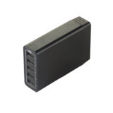 Зарядное устр-во USB 220В HQ-Tech KA005010, USB 5 портов, 5V/10A (50W), AC220V, Black, Box