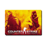 Коврик Pod Mishkou игровой Counter strike размер (220х320 мм)