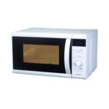 Микроволновая печь Delfa MD 201 DW, 20л, 700Вт, гриль, тактовая, внутреннее покрытие эмаль, дверца открывается за ручку, белый