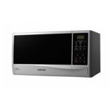Микроволновая печь Samsung ME83KRS-2/UA, 23л, 800Вт, сенсорная, внутреннее покрытие био-керамика, дверца открывается кнопкой, серебристый