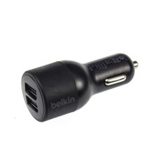   - USB Belkin F8J070 2in1 (12V,  2-USB 4,2A)+ cable microUSB, black