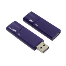 USB Flash Drive 8 Gb SILICON POWER Ultima U05 Deep Blue (SP008GBUF2U05V1D)