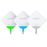 Зарядное устр-во USB 220В LDNIO, USB, 5V - 3.1A, 2 USB-порта (Белый), (DL-AC58)