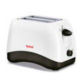 Тостер Tefa TT 130130, 850Вт, функции: повторного подогрева, разморозки, одностороннего тоста и отмены, белый/черный
