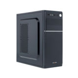 Корпус LogicPower 1712-450W 8см black case