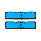 Модуль памяти DDR4 2 х 8GB 3000MHz Goodram Iridium X Blue (IR-XB3000D464L16S/16GDC)