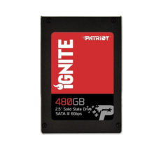  SSD SATA III 480Gb 2.5" Patriot Ignite  560/545Mb/s  MLC (PI480GS25SSDR)