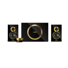   2.1 SVEN MS-1086 (black-Gold)   2.1 20W Woofer + 2*14W speaker,  
