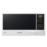 Микроволновая печь Samsung ME83KRW-2/UA, 23л, 800Вт, сенсорная, внутреннее покрытие био-керамика, дверца открывается кнопкой, белый