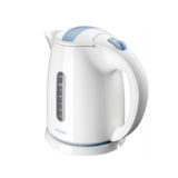 Чайник PHILIPS Daily Collection HD4646/70, 2400Вт, 1.5л, дисковый, Белый/голубой БН