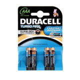 Батарейка R3 Duracell Turbo Max, AAA; 4 шт.
