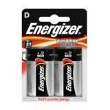 Батарейка R20 Energizer Power щелочная LR20, USA, 2шт, блистер