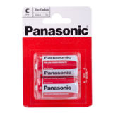 Батарейка R14 Panasonic щелочная LR14, 2шт, блистер