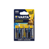 Батарейка R6 Varta Energy, щелочная, тип АА (блистер на 4 шт. 4106)