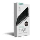 Внешний аккумулятор (Power Bank) ColorWay 10000 mAh Black Leather CW-PB100LPB1BK
