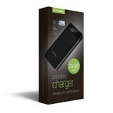 Внешний аккумулятор (Power Bank) ColorWay 20000 Black, LCD, фонарик CW-PB200LIC1BK-DF