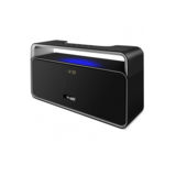 Портативные колонки SVEN PS-185 (black) портативная система 2x5Вт, Li-Ion аккумулятор, microSD,FM,BT, LED диплей