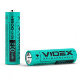 Аккумулятор 14500 Videx, 800 mAh, 3.7v