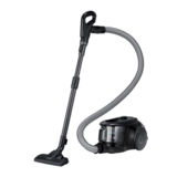 Пылесос безмешковой Samsung VC18M21D0VG/UK, 1800/380Вт, регулятор мощности на корпусе, телескопическая трубка, турбощетка, технология Anti-Tangle, объем пылесборника 1.5л, титан