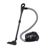 Пылесос безмешковой Samsung VC18M3160VG/EV, 1800/380Вт, регулятор мощности на корпусе, телескопическая трубка, технология Anti-Tangle, объем пылесборника 2л, черный