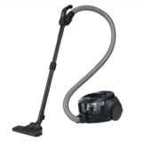 Пылесос безмешковой Samsung VC18M31C0HG/UK, 1800/380Вт, регулятор мощности на ручке, телескопическая трубка, турбощетка, технология Anti-Tangle, объем пылесборника 2л, титан