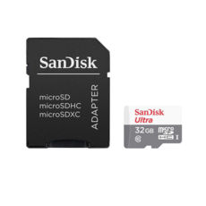   32 GB microSD SanDisk Ultra UHS-I 80Mb/s (SDSQUNS-032G-GN3MA)